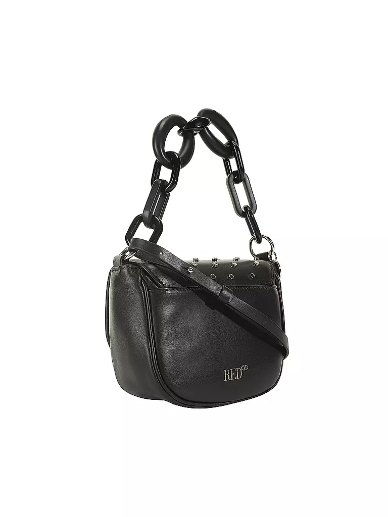 RED Valentino Ledertasche Mini Bag schwarz